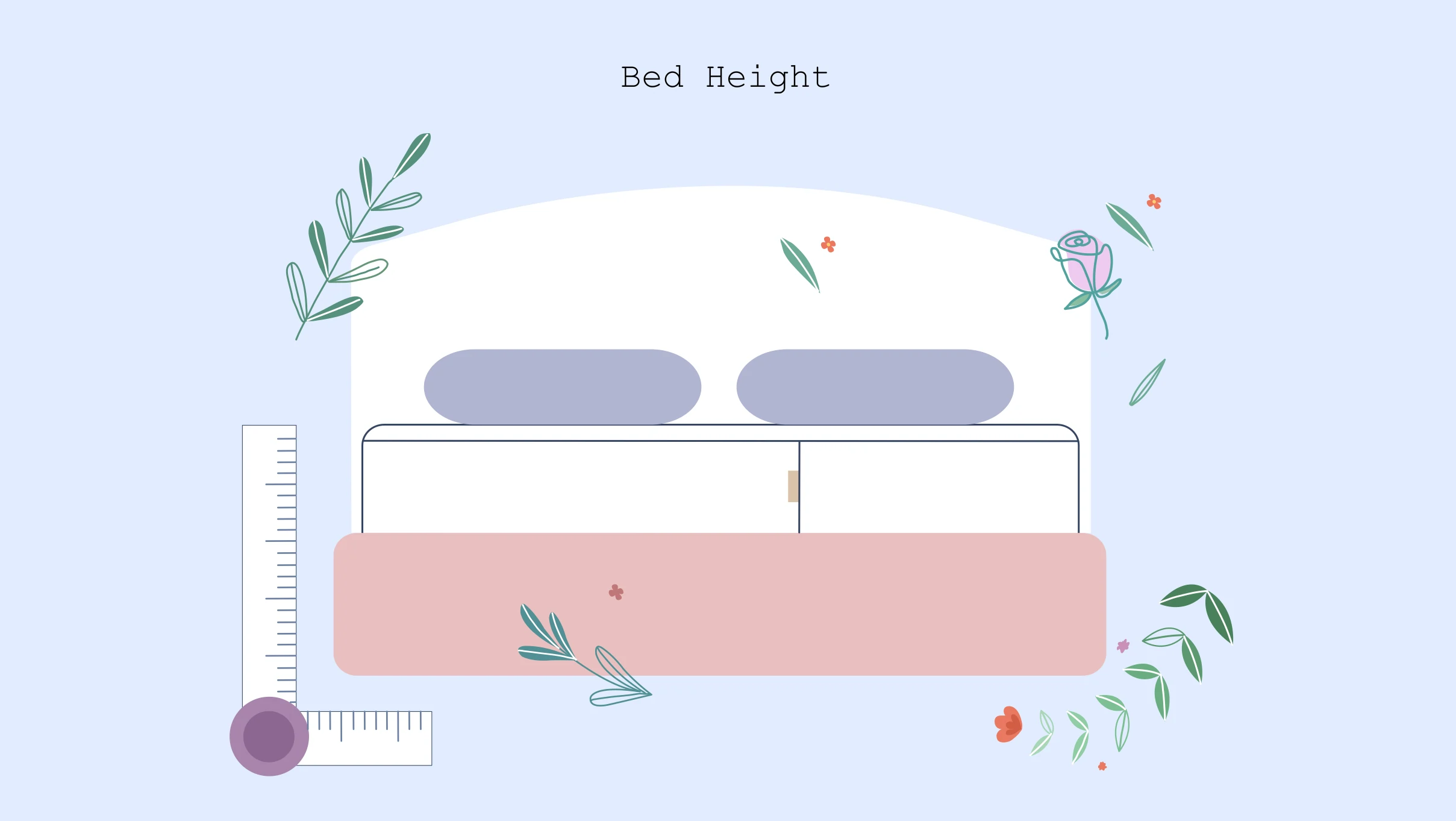 xxx bed height 2 illustration of bed height