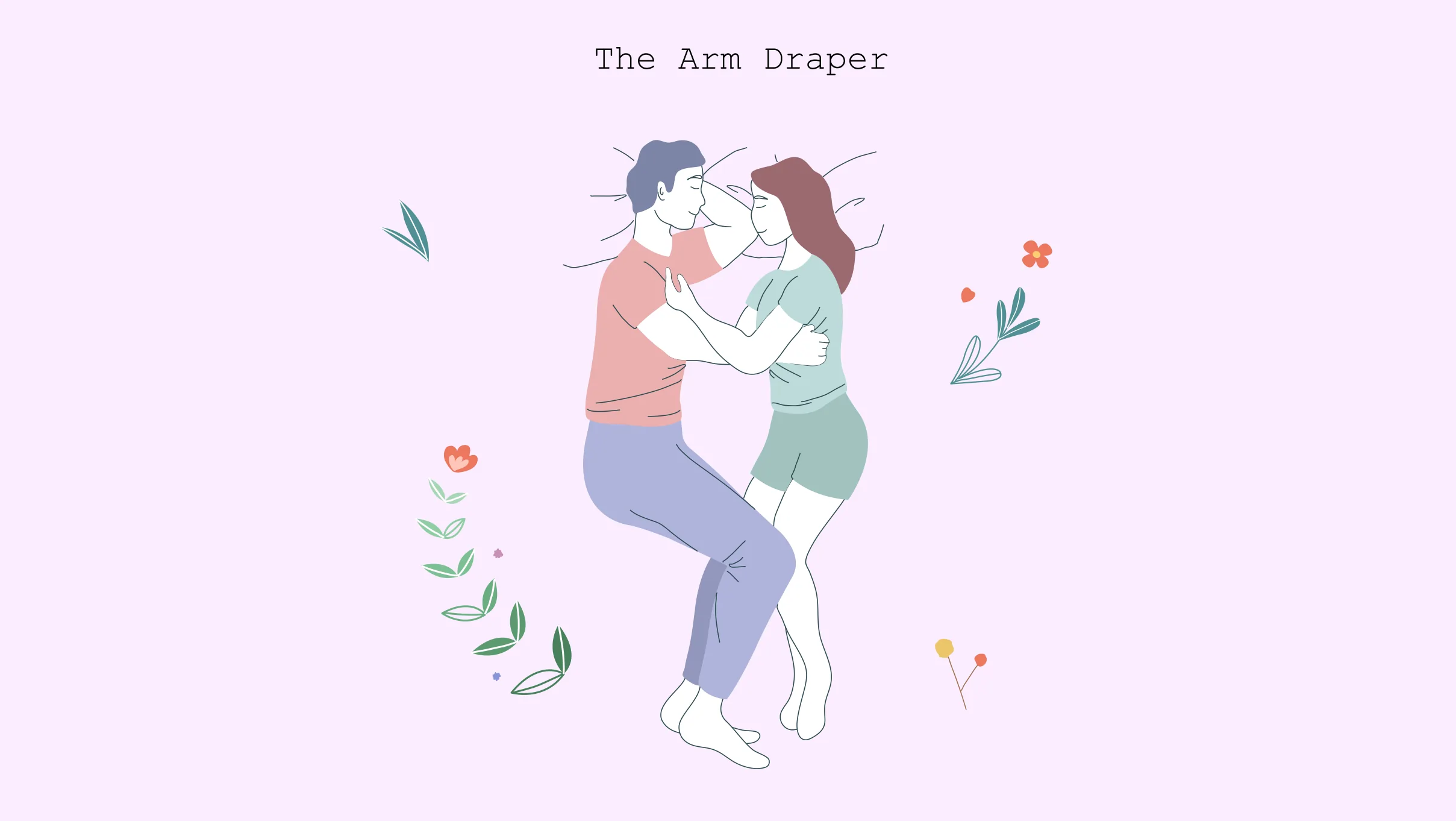 xxx Arm draper Couple sleeping in arm-draper positions