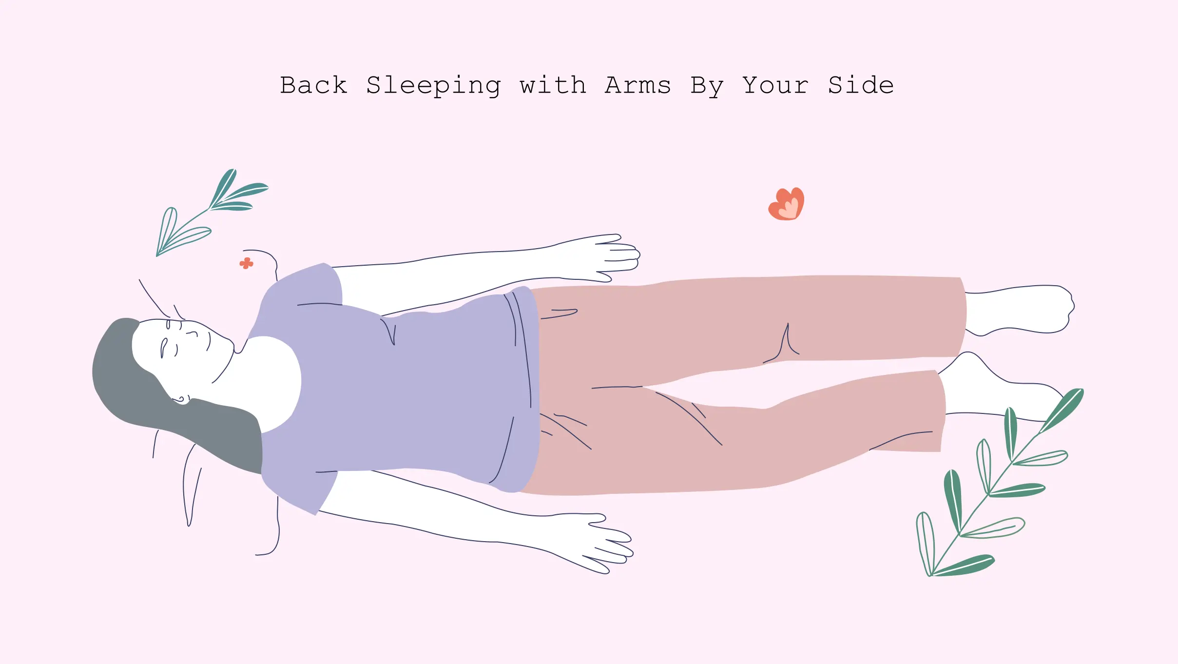 xxx Arms by your side Back Sleeping with Arms by Your Side