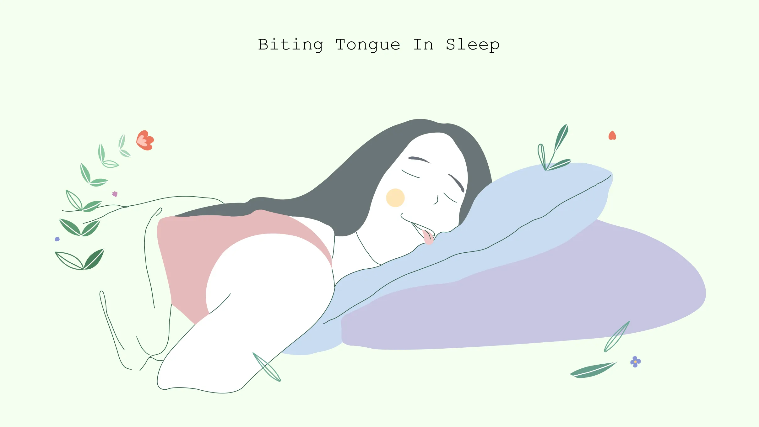 xxx Biting tongue in sleep Biting tongue in sleep