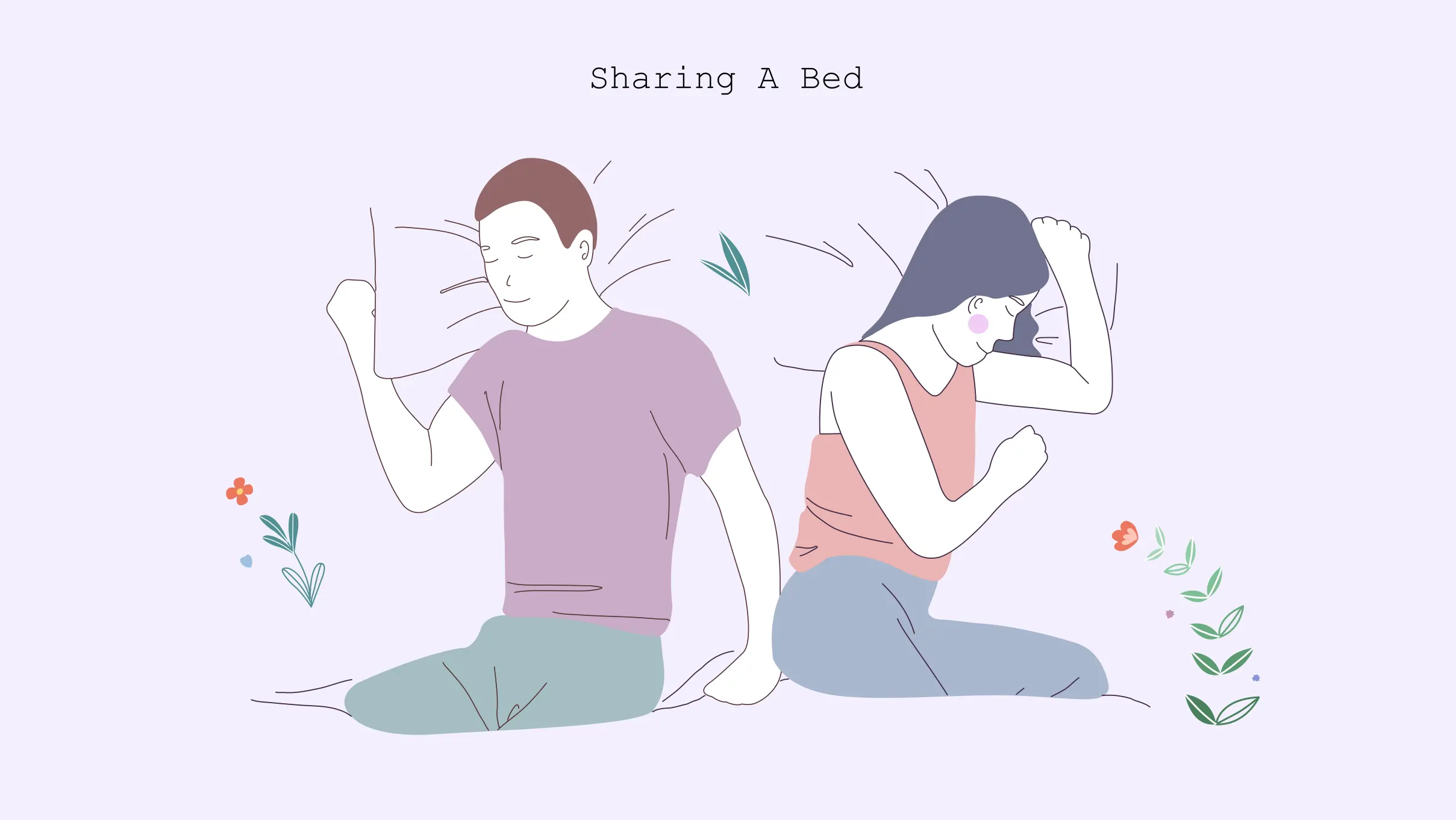 Sharing a bed