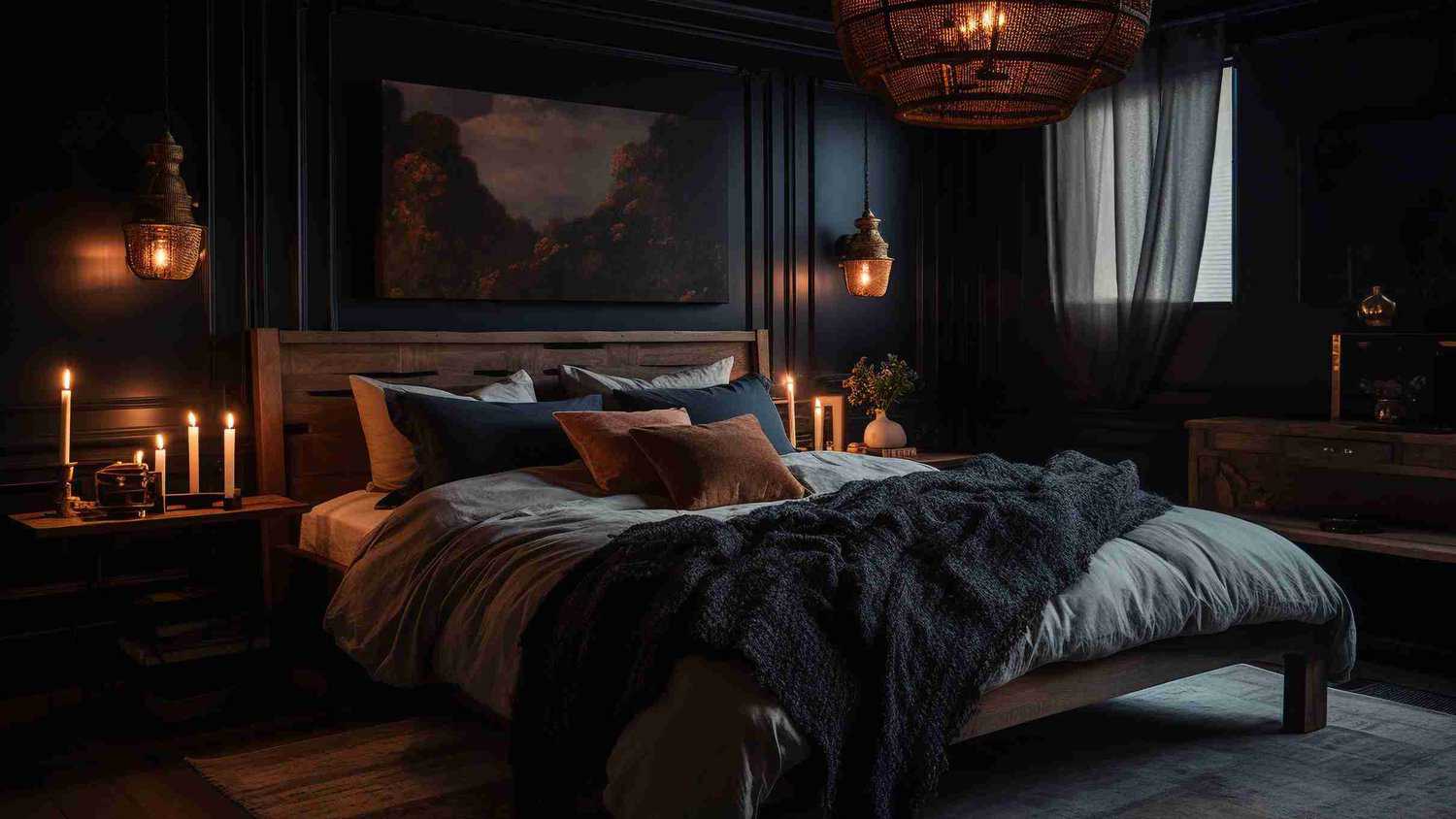 dark bedroom dark bedroom